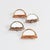 Mid-Century Modern Semicircular Wall Lamps in Patinated Copper from Daro, Denmark, 1960s, Set of 2 For Sale - Image 3 of 7