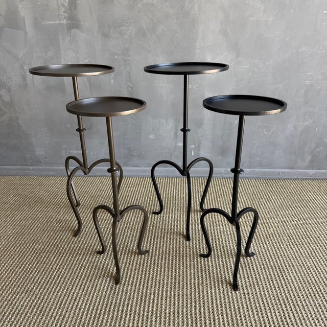 Metal New Cannes Table - Small - Dark Brass Finish For Sale - Image 7 of 7