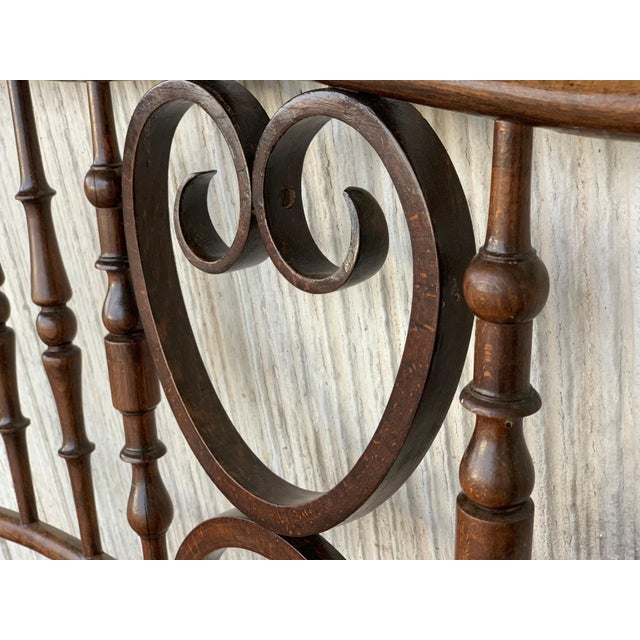 Early 20th Century 20th Century Bentwood Sofa in the Thonet Style, circa 1925, Caned Seat For Sale - Image 5 of 18