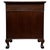 Antique Edwardian Mahogany Pedestal Desk, 1910 For Sale - Image 6 of 12