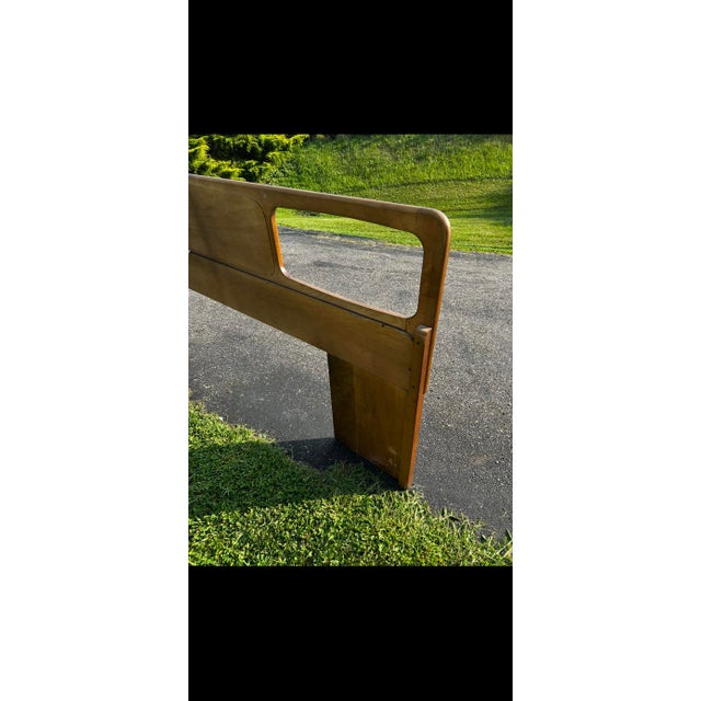Lane Furniture Mid Century Lane King Headboard For Sale - Image 4 of 7