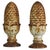 Antique Patinated Cast Iron Pinecone Finials, 1890s, Set of 2 For Sale - Image 9 of 9