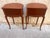Pair of Liberty Nightstands ‘900 Inlaid and curved wood with a pair of small functional drawers Measurements 43 cm x 30 d...