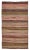 Textile Mid 20th Century Striped Vintage Turkish Kilim Rug For Sale - Image 7 of 7