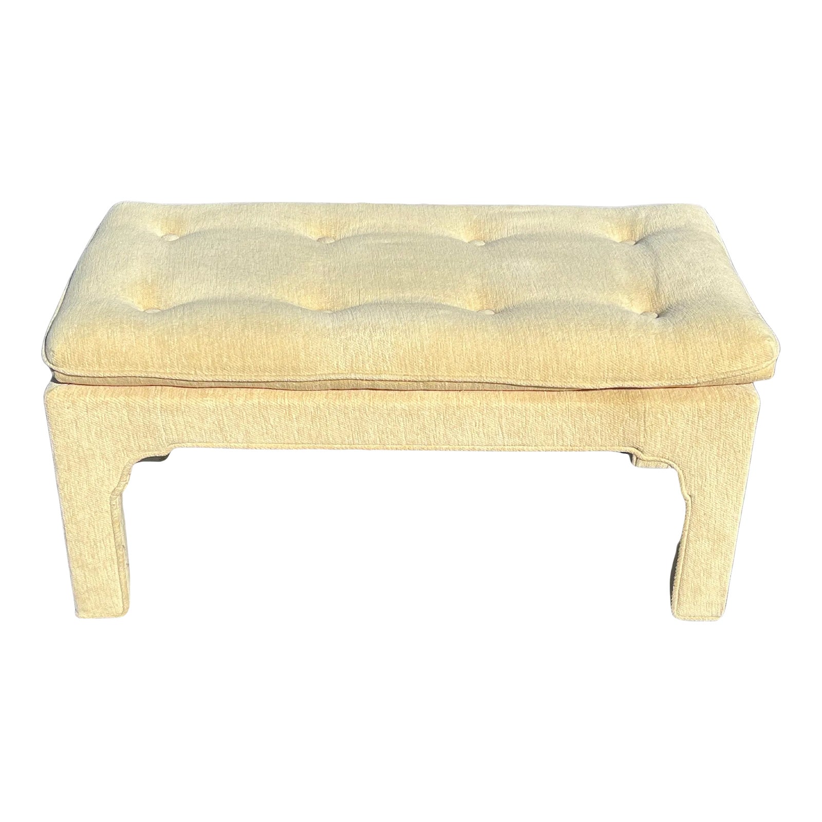 Mid Century Custom Upholstered Bench Chairish