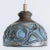 Blue Ceramic Pendant Light, Denmark, 1970 For Sale - Image 3 of 13