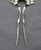 Rococo 1898 Edwardian Sterling Silver English Hair Pin For Sale - Image 3 of 7