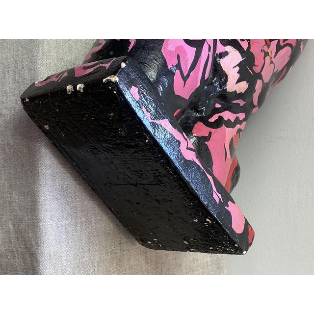 Plaster Sculpture Bust by Karen, 1980s For Sale - Image 14 of 16