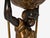 Wood 18th/19th C. Italian, Venetian Blackamoor Gueridons, Opposing Figures, Marble For Sale - Image 7 of 18
