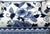 Ceramic Blue and White Porcelain Tulipière Flower Pyramids in the Dutch Delft Style, Pair For Sale - Image 7 of 9