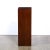 Modernist Sculptural Bookmatched Walnut Convex Faceted Minimalist Pedestal For Sale In New York - Image 6 of 10