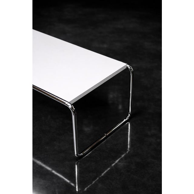 Gavina Mid-Century Italian Modern Laccio Kiga Coffee Table by Marcel Breuer for Gavina, 1960s For Sale - Image 4 of 18