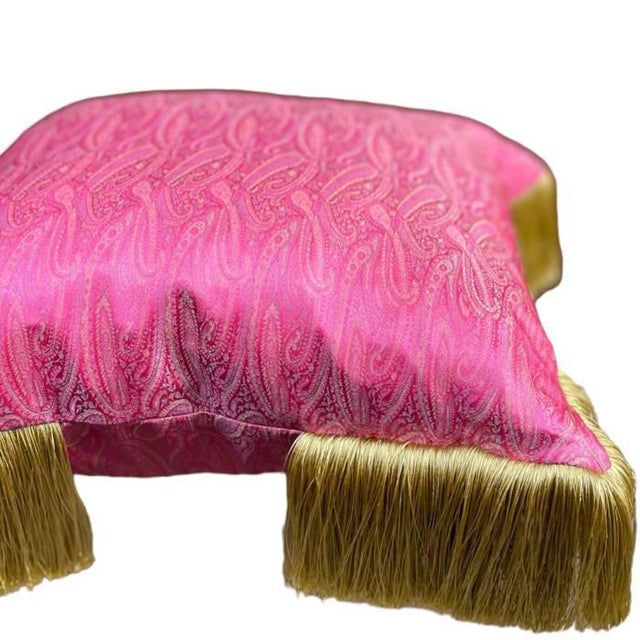 Samiya Cushion by Sohil Design For Sale - Image 4 of 5