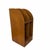 Vintage oak one drawer four slot desktop file box organization. Measures 9” w x 10.5” d x 19.5” h, drawer 6.75” w x 8.6” d...