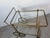 1960’s Italian Hollywood Regency Brass & Glass Bar Cart With Bottle Holder For Sale In Miami - Image 6 of 12