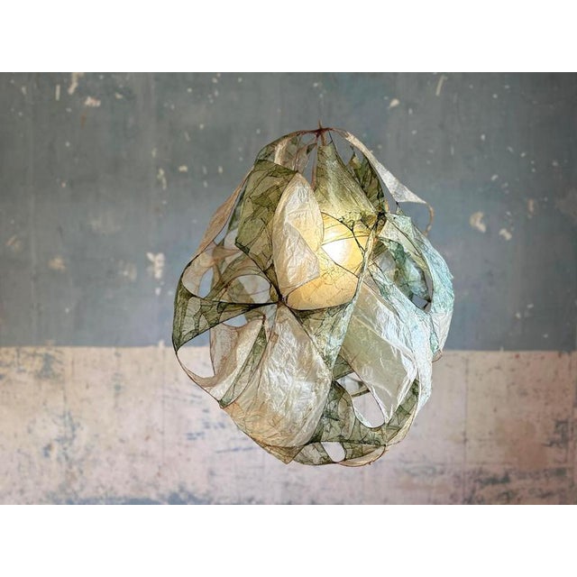 Not Yet Made - Made To Order Multi Léonard Pendant Lamp in Bio Material with Natural Dyes by Thibault Philip For Sale - Image 5 of 8