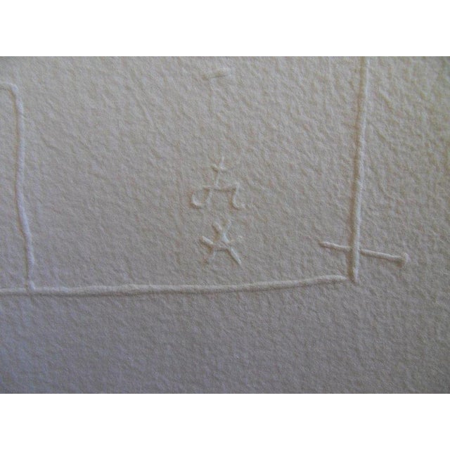 Modern Jean Cocteau, Profil ailé, Etching For Sale - Image 3 of 4