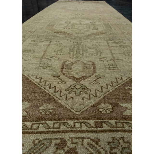 Early 21st Century Turkish Vintage Anatolian Runner Rug 3'2" x 9'5" #17129 For Sale - Image 5 of 8