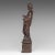Antique 18th Century Walnut Figural European Santos Figure For Sale - Image 4 of 9