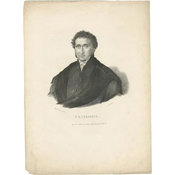 Lemonnier, F.E. Verbeeck, 1840, Paper For Sale - Image 6 of 6