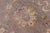 Boho Chic Ziegler Gray/Ivory Wool Round Rug- 9'10'' X 10'1'' For Sale - Image 4 of 10