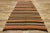 Orange Vintage Turkish Striped Kilim Rug - 04'07 X 12'09 For Sale - Image 8 of 10