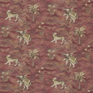 Zoffany Jaipur Fabric in Red