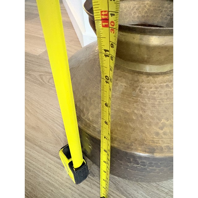 Large Brass Pot For Sale - Image 12 of 12