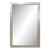 Large Floor Mirror With Metal Leaf Finish Frame, by Vicente Wolf For Sale