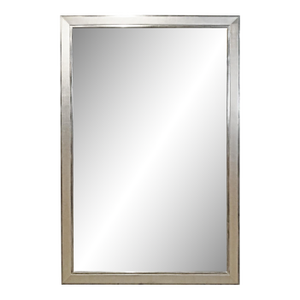 Large Floor Mirror With Metal Leaf Finish Frame, by Vicente Wolf