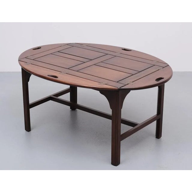 Mahogany Tray Table by Bevan Funnell, England, 1960s For Sale - Image 6 of 10
