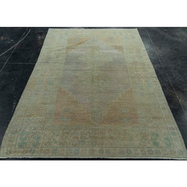 Turkish Vintage Rug 4'5" x 7'6" #20815 Explore a curated collection of hallway runners, wool rugs, and handmade...