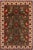 Tribal Kargahi 1980's Green/Beige Wool Rug - 9'1'' X 12'6'' For Sale - Image 9 of 10