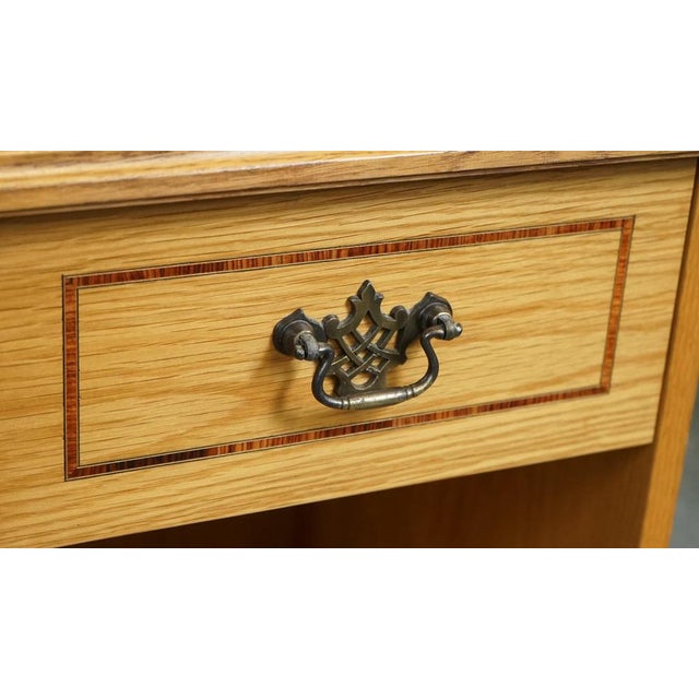 Vintage Nightstand in Oak For Sale - Image 9 of 14