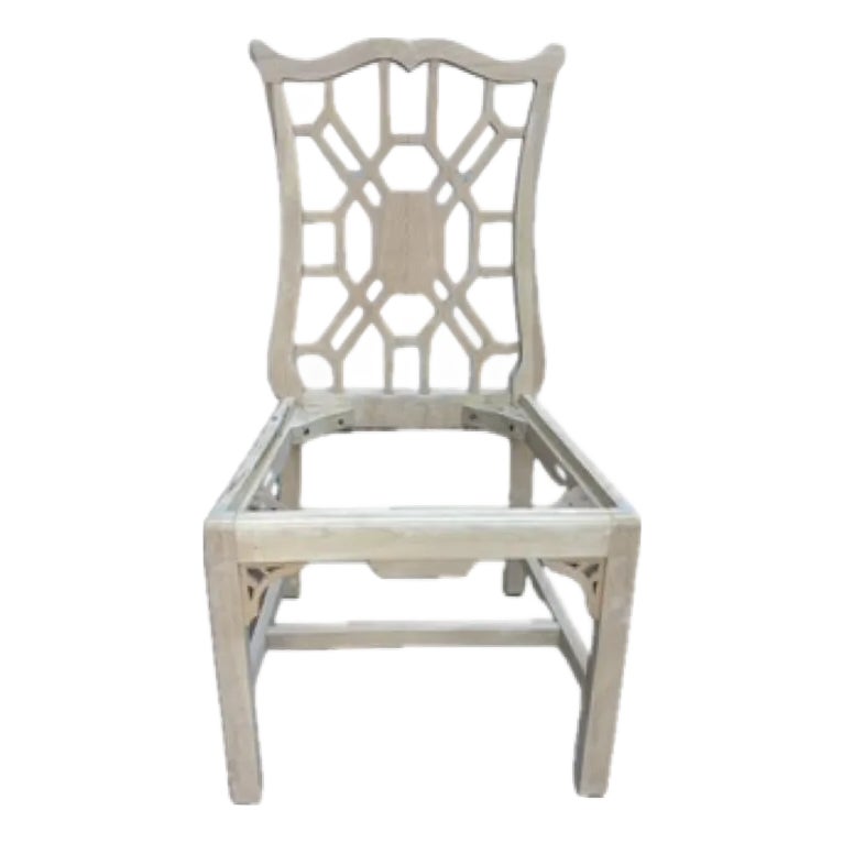 20th Century Fretwork Chairs | Chairish