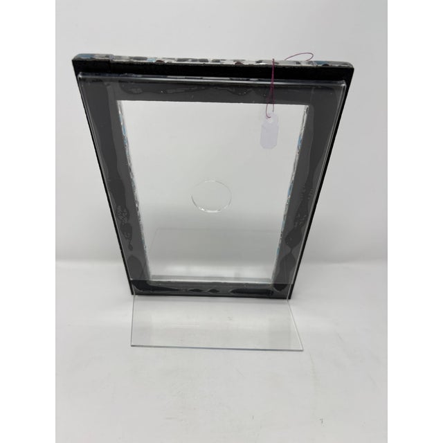 2010s Murano Glass Picture Frame For Sale - Image 5 of 6