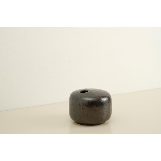 1970s Studio Ceramic Vase by Peter Guggenbühler, 1970s For Sale - Image 5 of 11