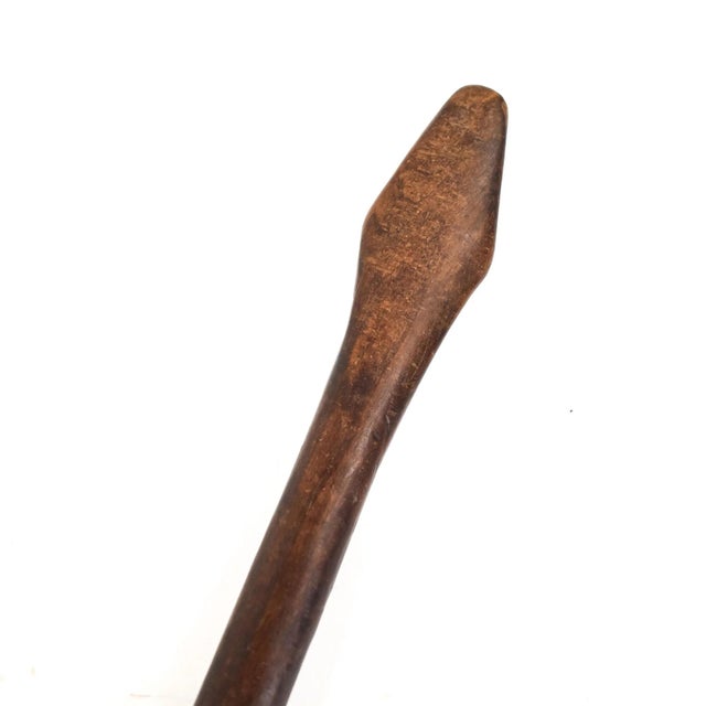 Wood Early 20th Century Oromo Wood Spoon Ethiopia For Sale - Image 7 of 7