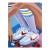 Stripes and Swoosh - Original Figurative Roller Skate Oil Painting on Canvas by Darwin Estacio Martinez For Sale