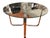 Beautiful, solid MCM early 1970’s Italian table has been with us for years; very solid construction, eye-catching design....