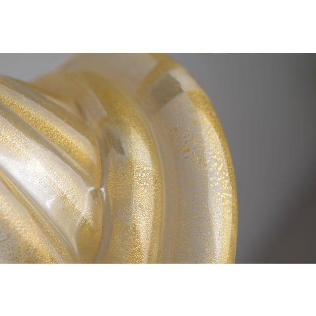 Vintage Murano Gold Lamp, 1960 For Sale - Image 12 of 14