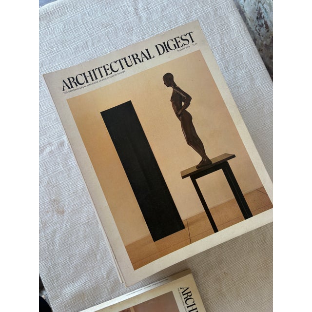 Vintage Architectural Digest Magazine Collection From the Estate of the Heiress to Macy’s For Sale - Image 10 of 16
