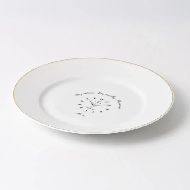 1960s Vintage Omega Wristwatch Advert Ashtray from La Porcelaine De Baudour, 1960s For Sale - Image 5 of 6