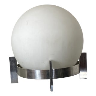 Architonic Space Age Large Globe Floor Table Lamp from Peill & Putzler, Germany, 1970s For Sale