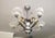 French Art Deco Chandelier in Chrome, Brass and Frosted Glass, 1930s For Sale - Image 11 of 11