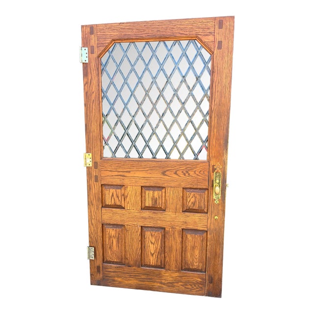 1920s European Storybook/Cottage Style Oversized Front Door For Sale