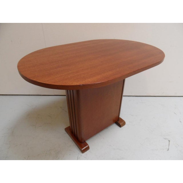 Art Deco Oval Coffee Table, 1920s For Sale - Image 9 of 10