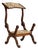 Oak Armchair With Tapestry Upholstery Metamorphic Prayer Chair 19th Century France For Sale