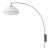 1960s Lucite Shade Brass Wall Sconce by Nova of California - Mid Century, Steel Base For Sale