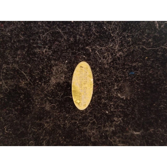 Late 20th Century Dolbi Cashier Brass Whale Sculpture For Sale - Image 12 of 13